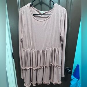 Easel tunic L pink